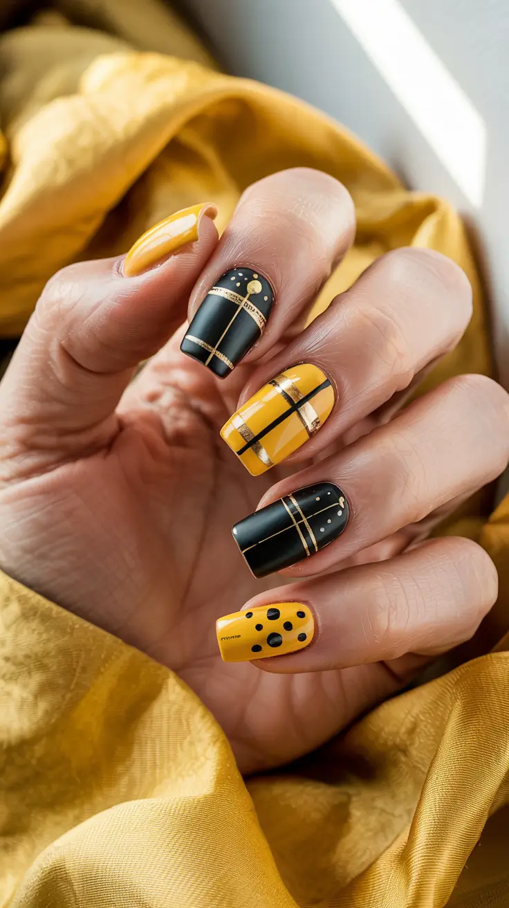 25 идей для осеннего маникюра в форме балерины