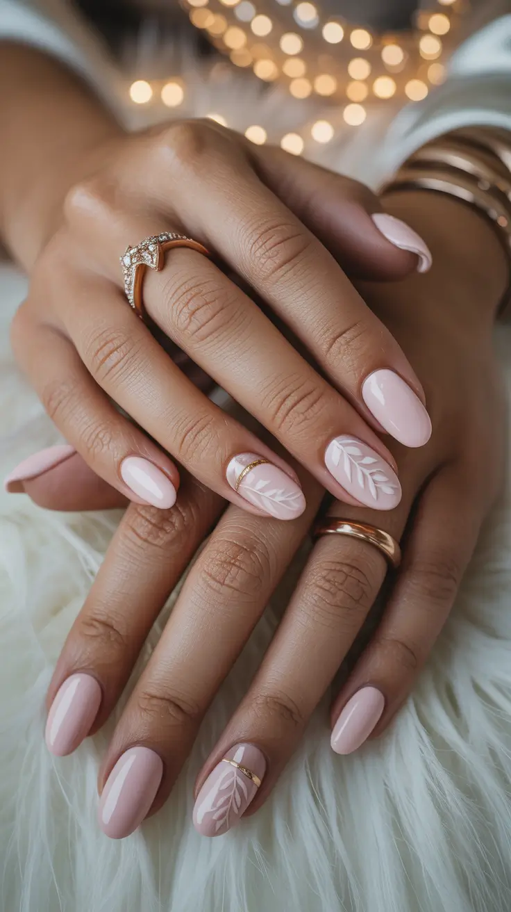 25 идей для зимнего маникюра в розовых тонах: стильно, современно и совершенно уместно