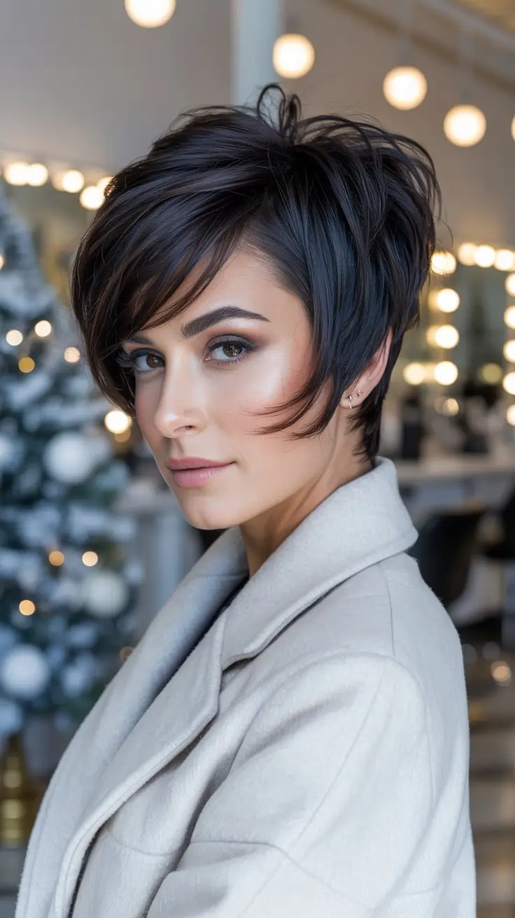 25 вдохновляющих стрижек на зиму: стильные стрижки и идеи окрашивания