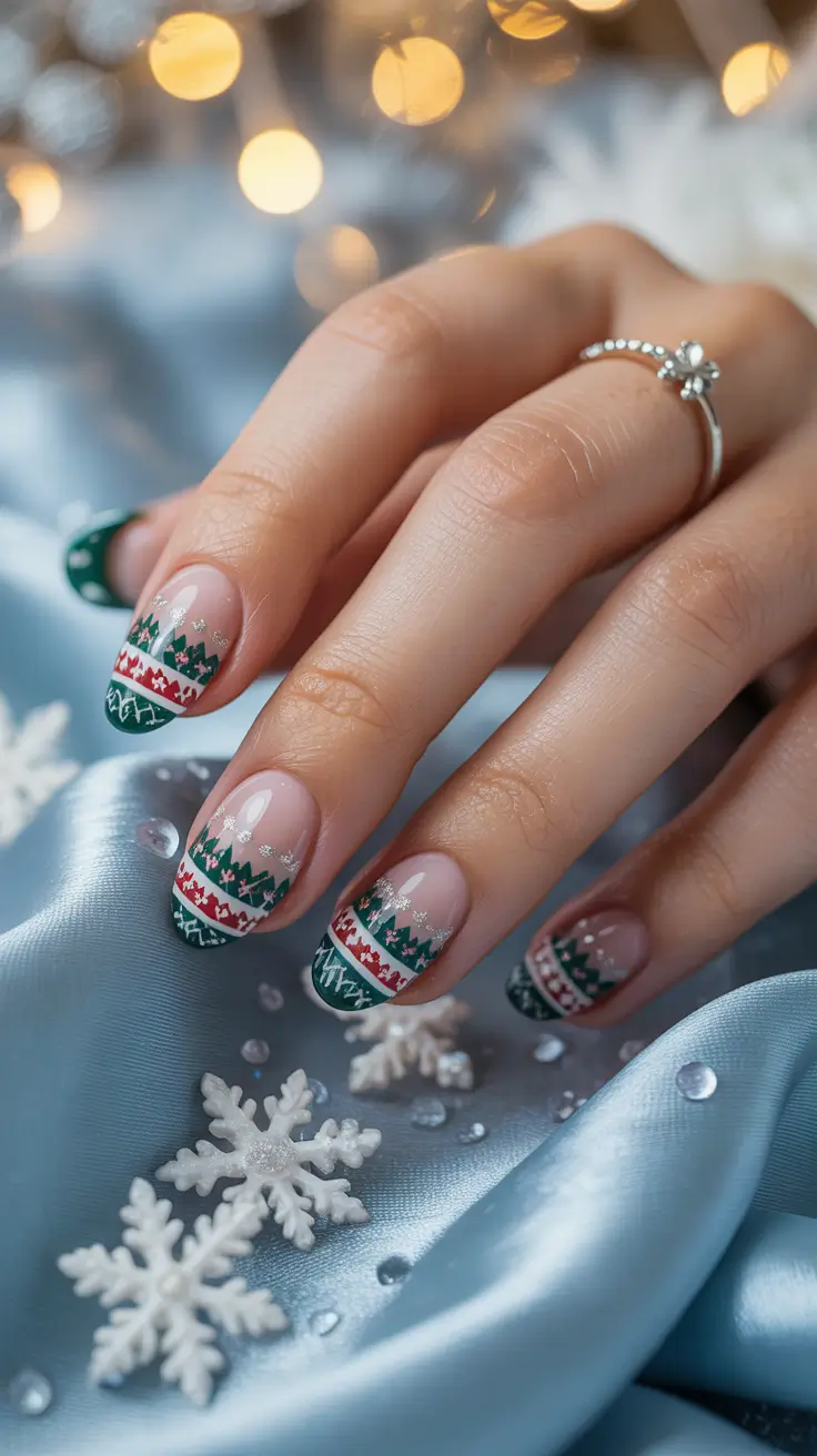 Элегантно в холода: 24 коротких зимних дизайна и цвета для маникюра Элегантно в холода: 24 коротких зимних дизайна и цвета для маникюра