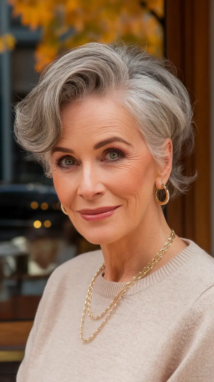 25 элегантных осенних стрижек для женщин старше 60 лет, которые освежат ваш образ