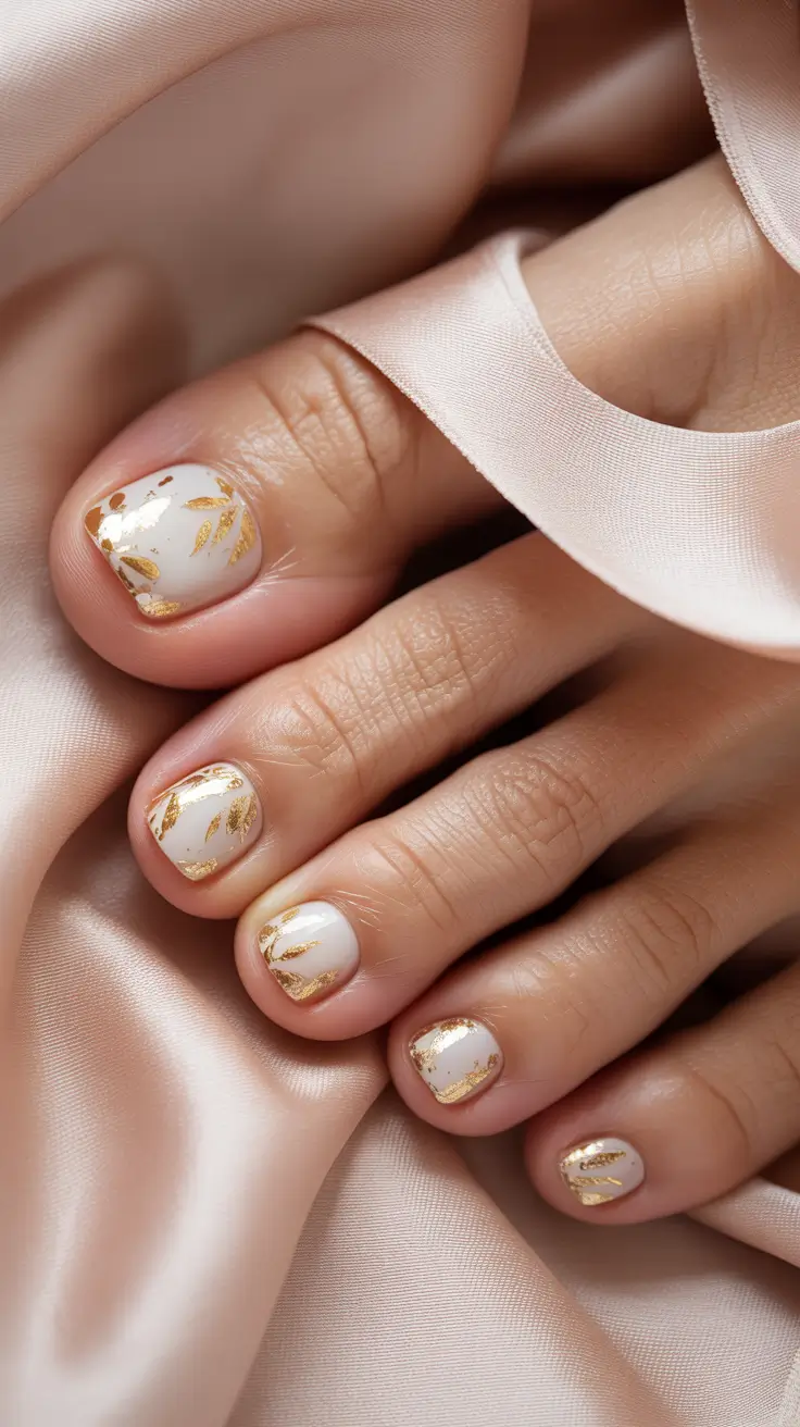 25 стильных осенних оттенков для педикюра