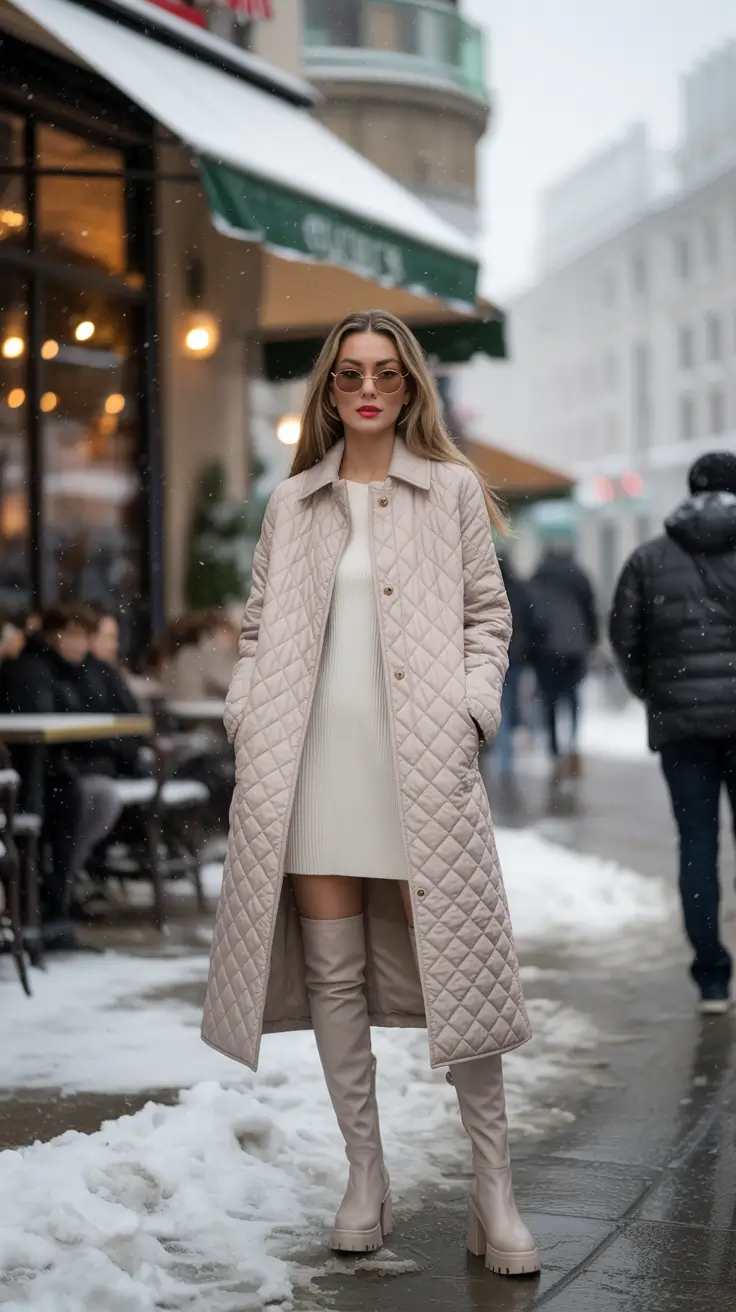 22 эстетичных варианта зимних нарядов в непринуждённом стиле