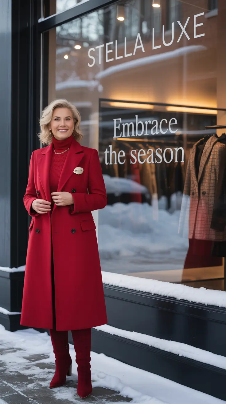 23 идеи зимних нарядов для женщин старше 40 лет 23 идеи зимних нарядов для женщин старше 40 лет