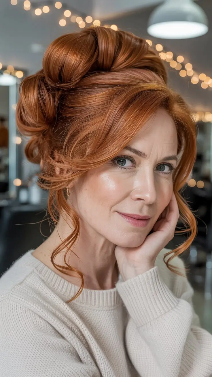 24 зимние причёски и цвета для женщин старше 40