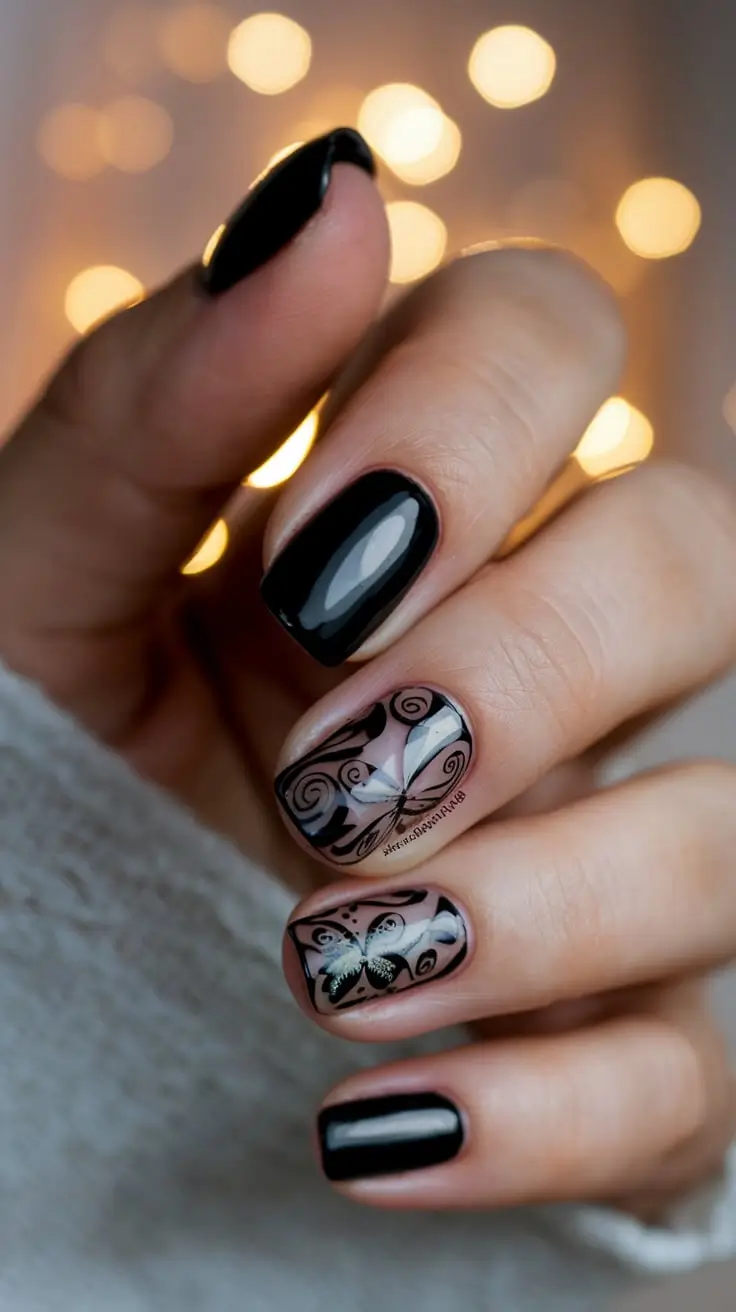 24 идеи тёмных зимних оттенков для модного и элегантного маникюра 24 идеи тёмных зимних оттенков для модного и элегантного маникюра