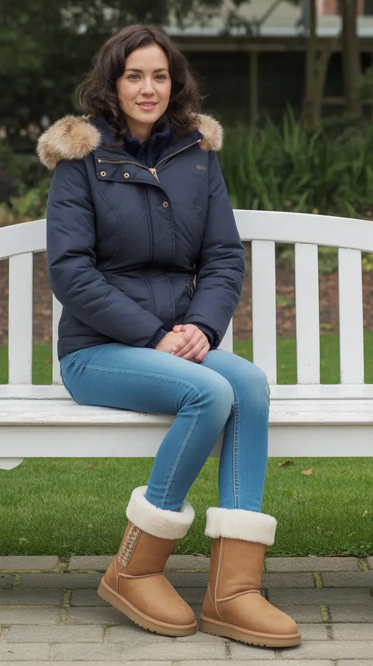 23 идеи нарядов с уггами на зиму: уютные и стильные образы 23 идеи нарядов с уггами на зиму: уютные и стильные образы