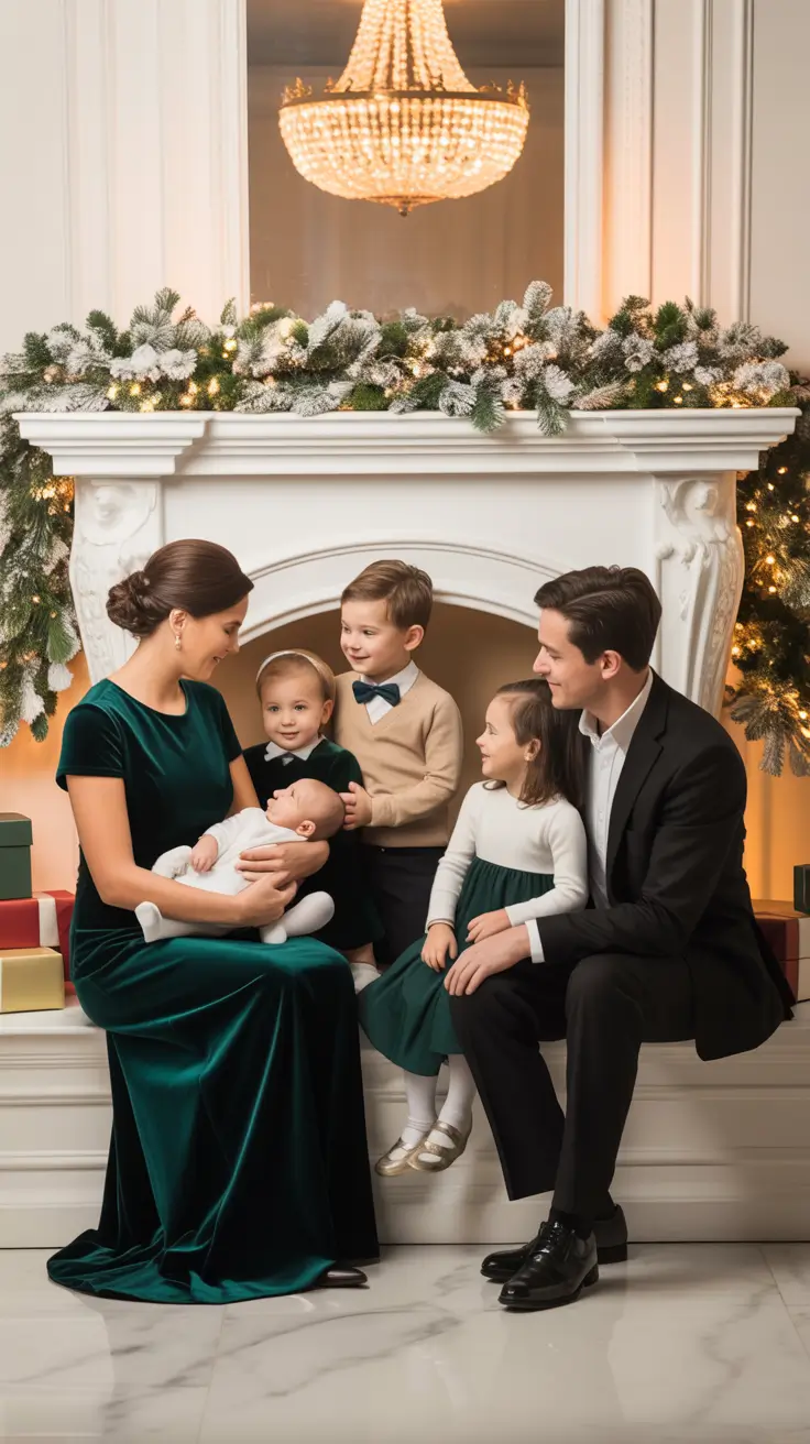 24 образа для семейных фотографий зимой, чтобы сохранить уютные и стильные воспоминания