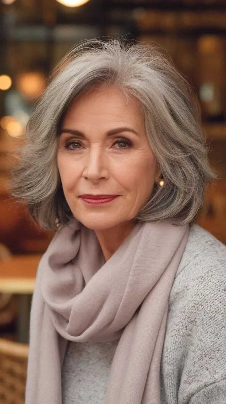 25 элегантных осенних стрижек для женщин старше 60 лет, которые освежат ваш образ