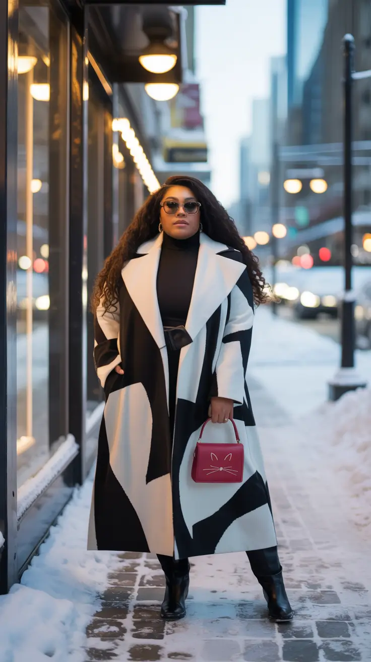 24 зимних образа больших размеров, чтобы выглядеть стильно и чувствовать себя комфортно 24 зимних образа больших размеров, чтобы выглядеть стильно и чувствовать себя комфортно