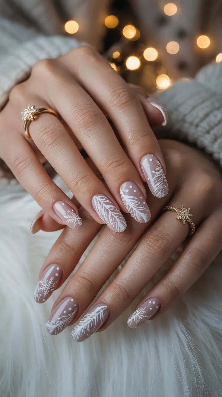 24 идеи зимнего маникюра: модные тенденции в маникюре, которые стоит попробовать в этом сезоне