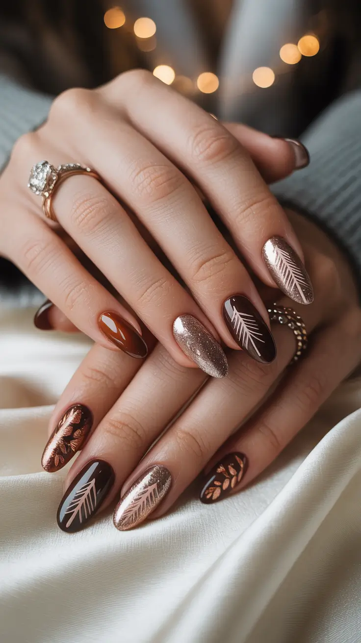 25 идей дизайна и цвета миндального маникюра на зиму, которые создают ощущение уютной роскоши 25 идей дизайна и цвета миндального маникюра на зиму, которые создают ощущение уютной роскоши