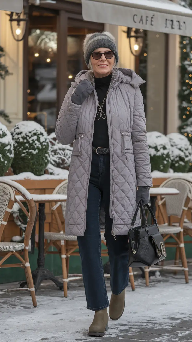 23 образа для женщин старше 60 лет на зиму, которые изменят ваше представление о стиле в холодное время года 23 образа для женщин старше 60 лет на зиму, которые изменят ваше представление о стиле в холодное время года