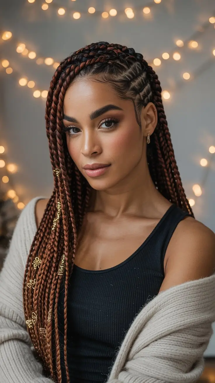24 причёски для темнокожих женщин на зиму