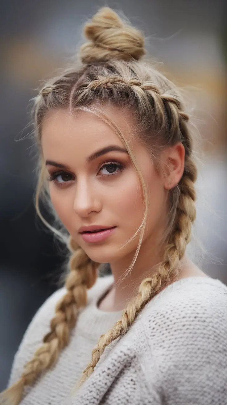 25 осенних причёсок с косами, которые вы захотите повторить в этом сезоне 25 осенних причёсок с косами, которые вы захотите повторить в этом сезоне