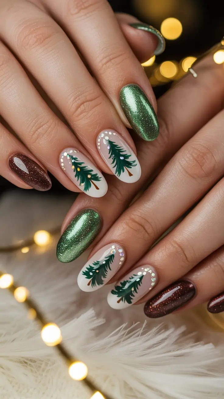 24 милых зимних маникюра, которые вам захочется повторить