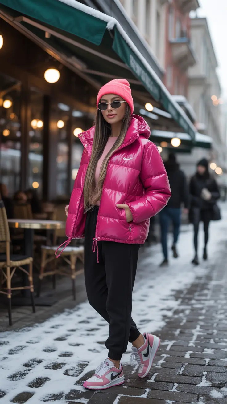 24 стильных варианта зимних нарядов