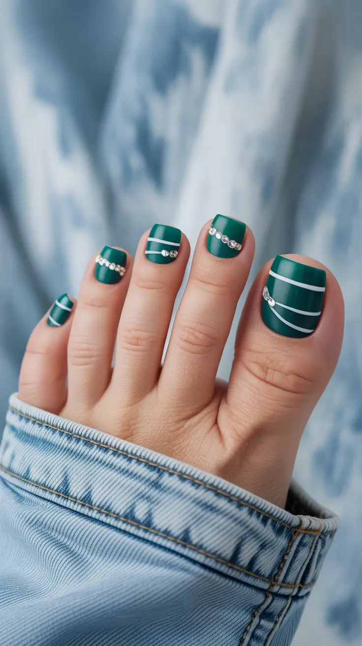 25 стильных осенних оттенков для педикюра