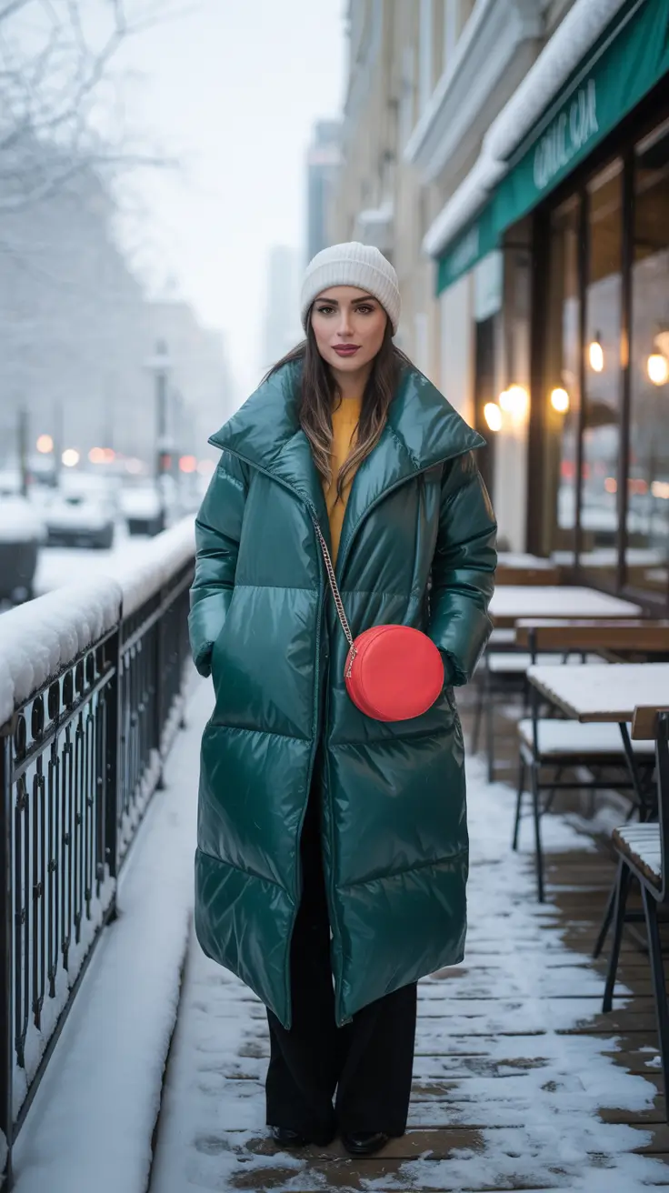 24 модных образа зимы, вдохновляющих на непринуждённый стиль 24 модных образа зимы, вдохновляющих на непринуждённый стиль