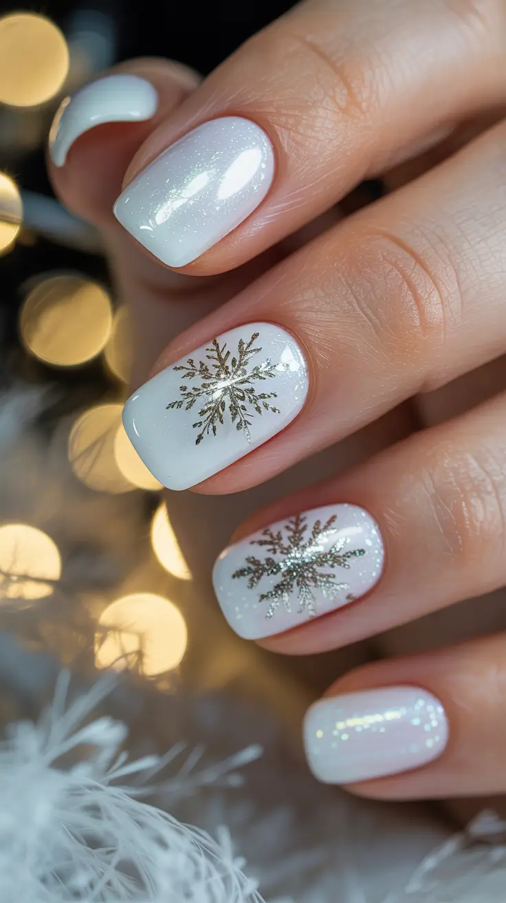 24 зимних дизайна для гель-лака: модные варианты для холодной погоды в этом сезоне
