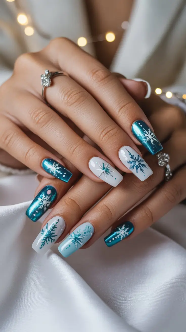24 потрясающих варианта дизайна и цвета зимнего маникюра для создания шикарного сезонного образа 24 потрясающих варианта дизайна и цвета зимнего маникюра для создания шикарного сезонного образа