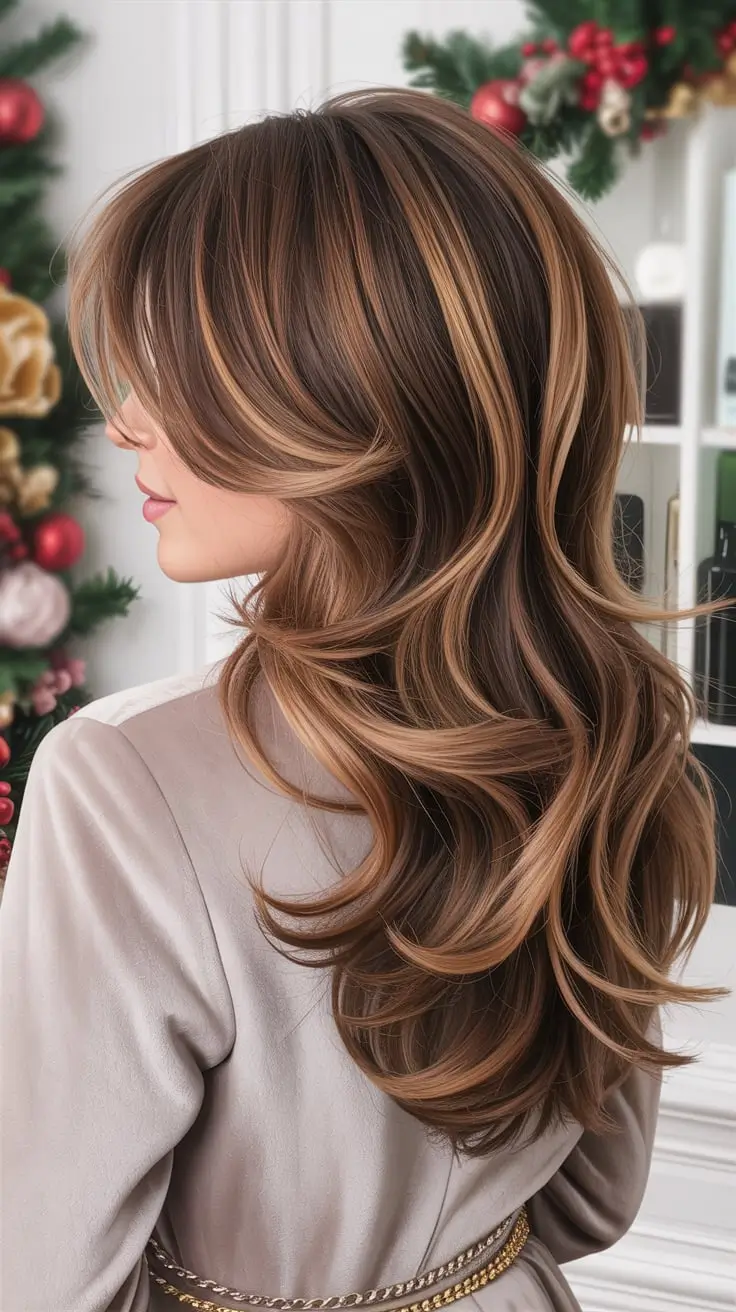 25 идей окрашивания волос в тёмные оттенки на зиму, которые освежат ваш образ