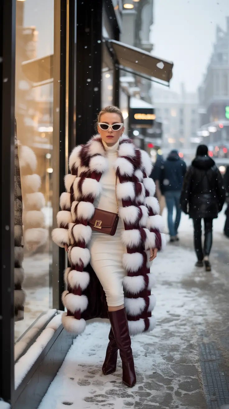 24 стильных зимних образа, которые сделают ваш образ в холодное время года более выразительным 24 стильных зимних образа, которые сделают ваш образ в холодное время года более выразительным