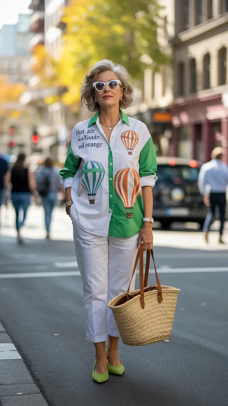 25 стильных осенних образов для женщин старше 60 лет