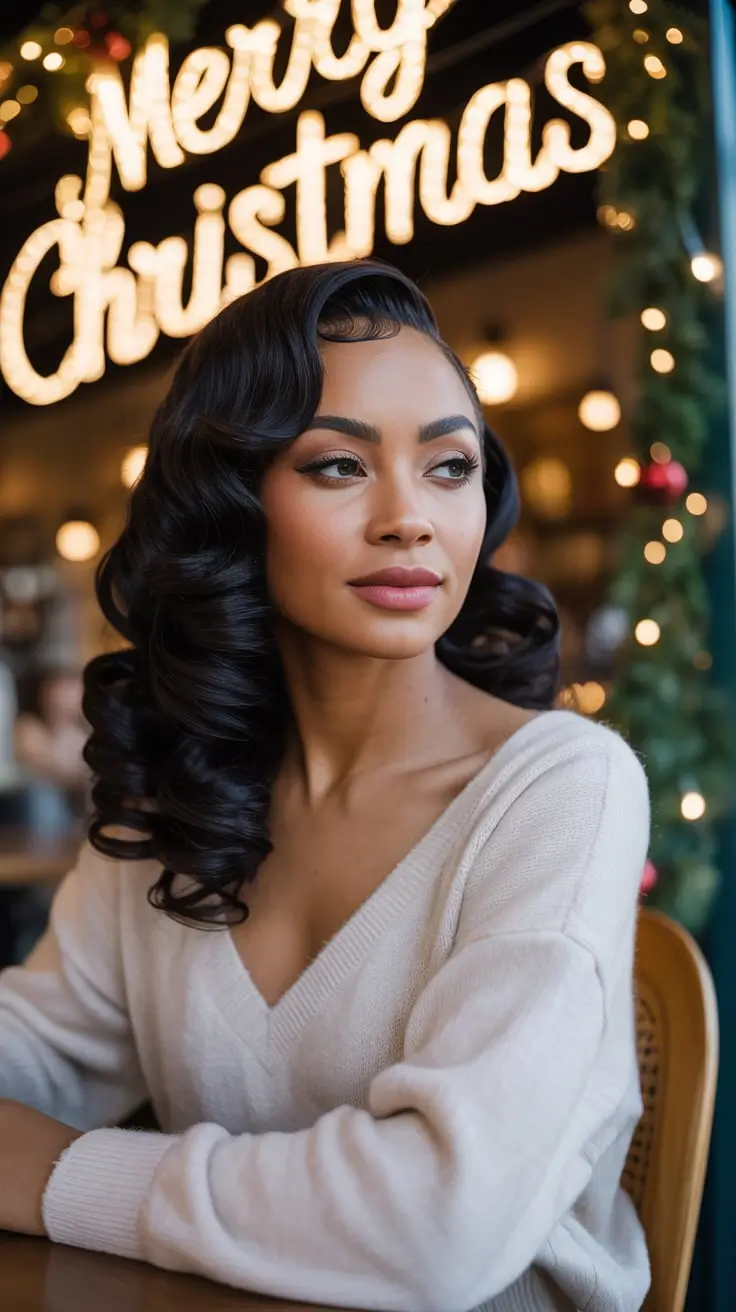 24 причёски для темнокожих женщин на зиму