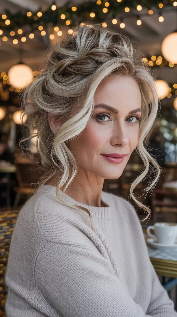 24 зимние причёски и цвета для женщин старше 40