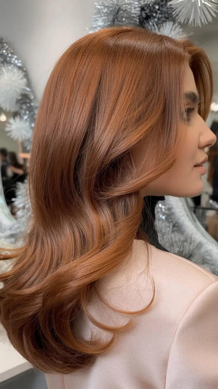 24 идеи для окрашивания волос в рыжий цвет зимой: модные оттенки этого сезона