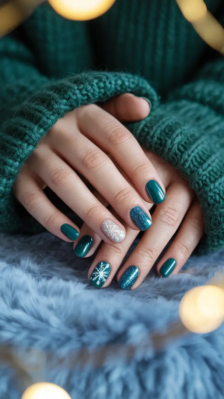 24 идеи коротких зимних маникюров: стильный, уютный и модный маникюр в этом сезоне