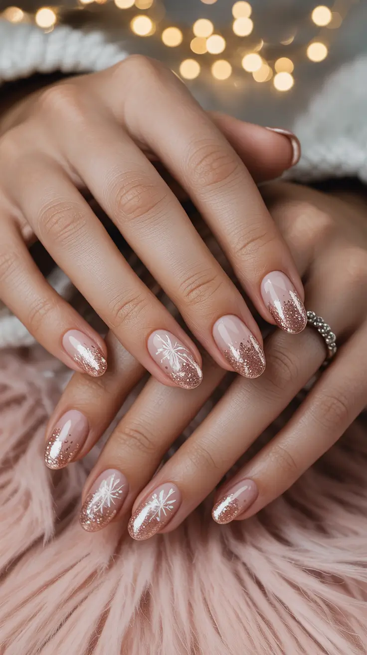 25 идей для зимнего маникюра в розовых тонах: стильно, современно и совершенно уместно