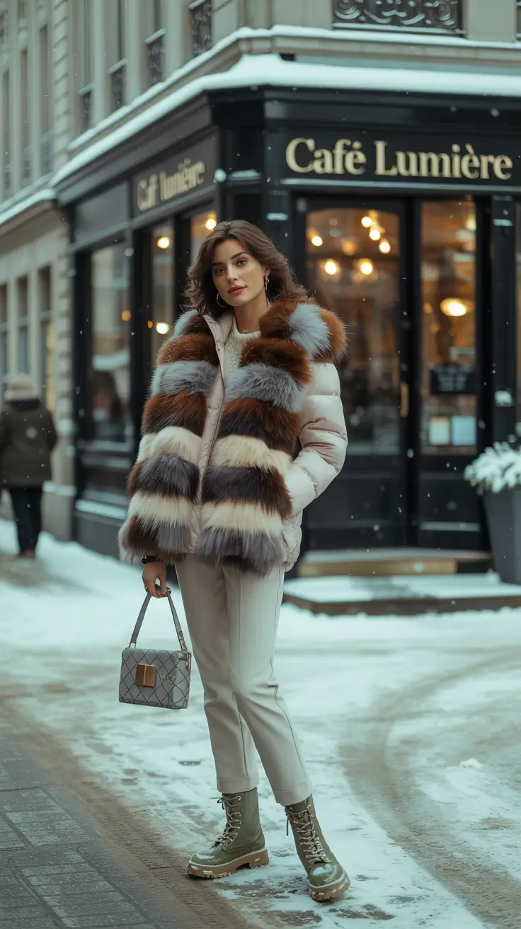 24 модных образа зимы, вдохновляющих на непринуждённый стиль 24 модных образа зимы, вдохновляющих на непринуждённый стиль