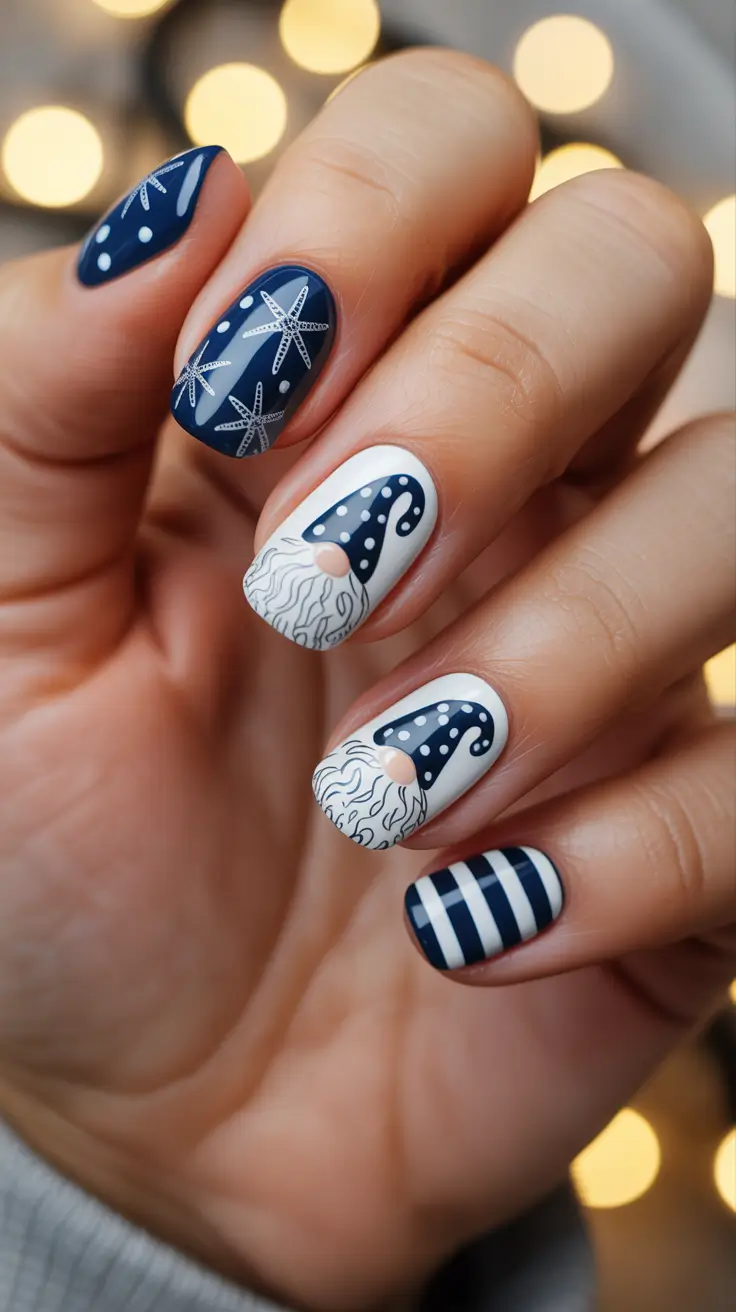 24 зимних дизайна для гель-лака: модные варианты для холодной погоды в этом сезоне