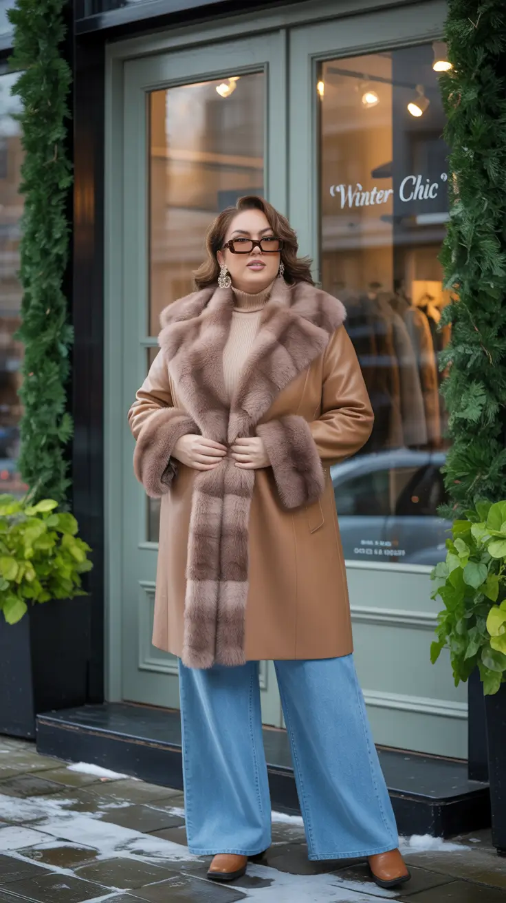 24 зимних образа больших размеров, чтобы выглядеть стильно и чувствовать себя комфортно 24 зимних образа больших размеров, чтобы выглядеть стильно и чувствовать себя комфортно