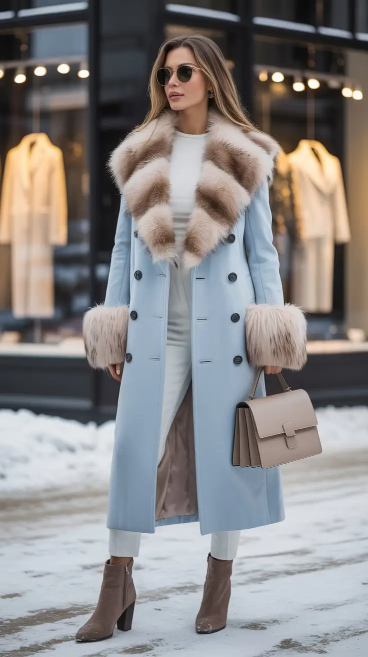 24 стильных зимних образа: элегантное и неподвластное времени вдохновение