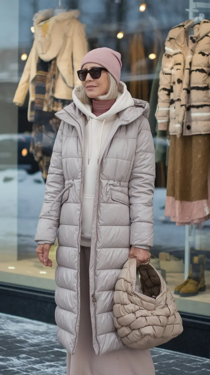 22 образа для женщин старше 50 лет — зима: оставайтесь стильными и не мёрзните