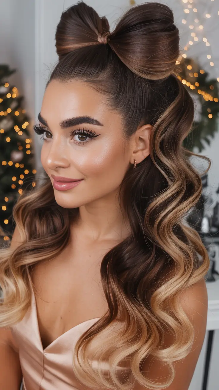 22 идеи причёсок для рождественской вечеринки, которые позволят вам блистать всю ночь 22 идеи причёсок для рождественской вечеринки, которые позволят вам блистать всю ночь