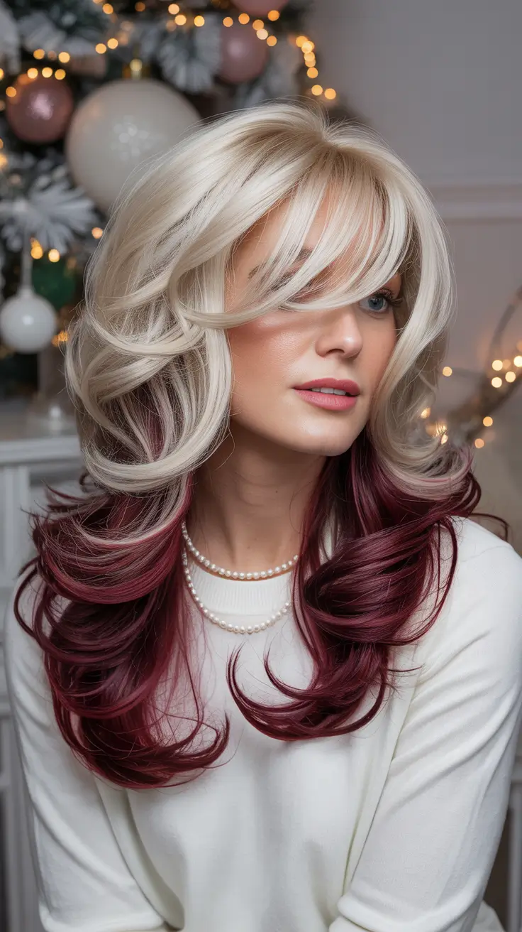 25 идей окрашивания волос в блонд на зиму: от ледяных оттенков до тёплого золотистого сияния