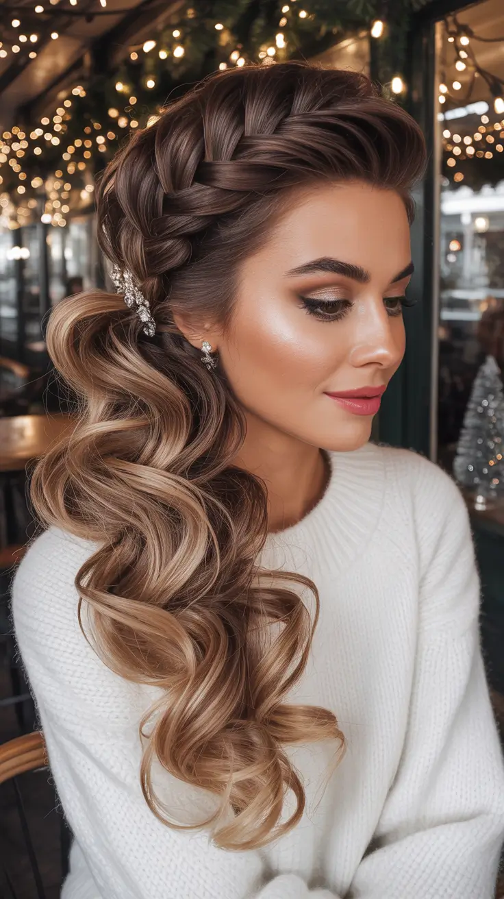 25 милых зимних причёсок на любой случай