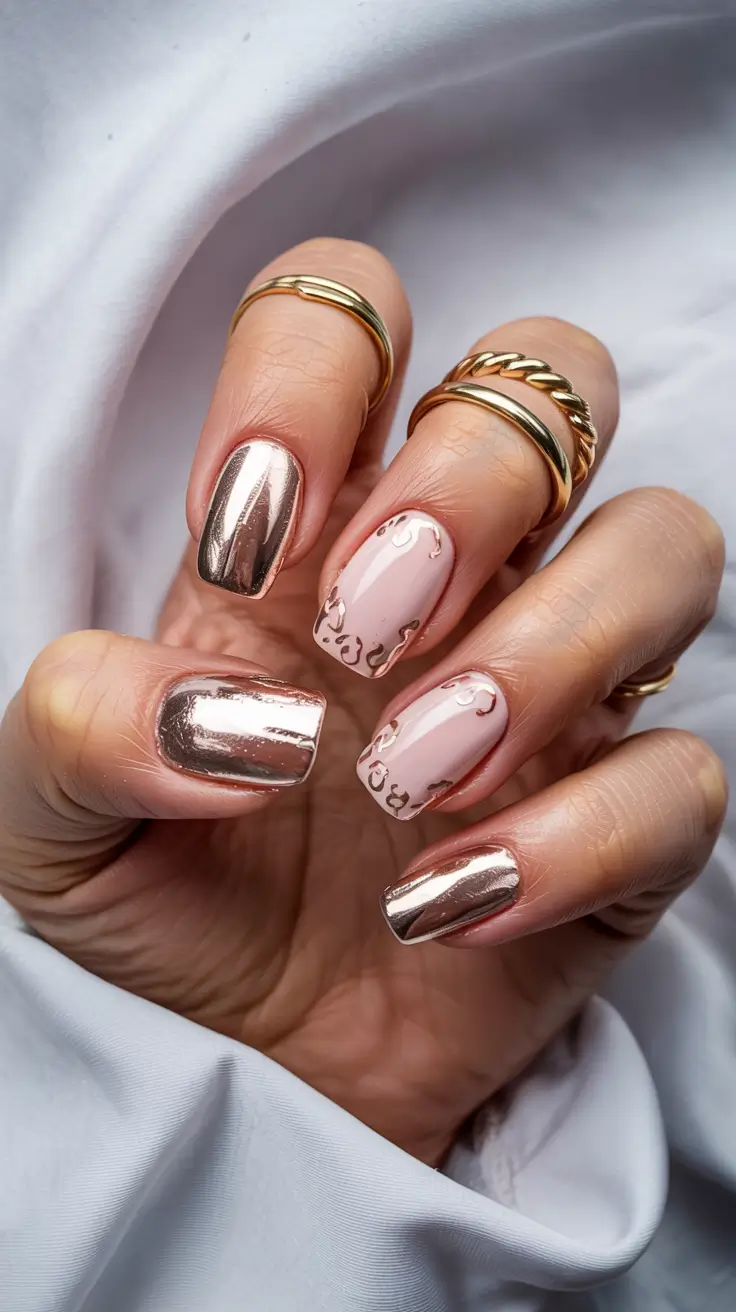 25 идей для осеннего маникюра в форме балерины