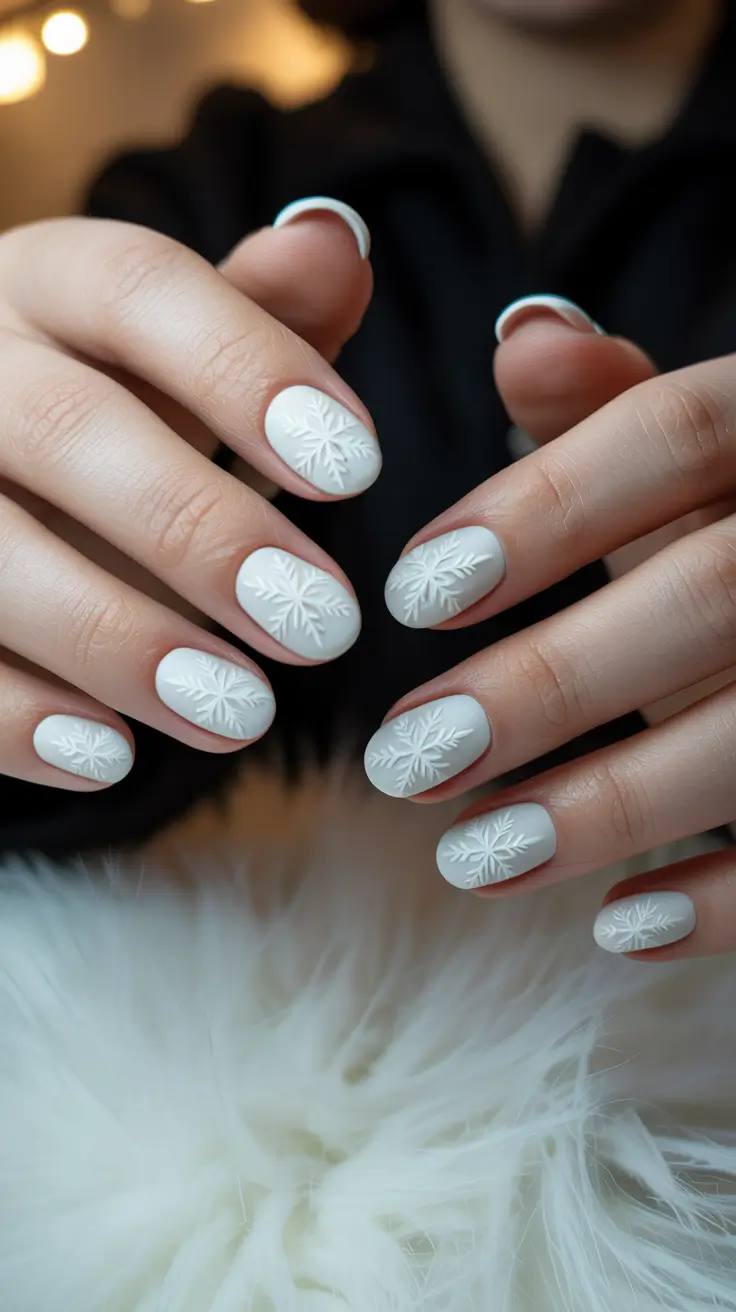 25 зимних идей для акрилового маникюра: потрясающий сезонный маникюр 25 зимних идей для акрилового маникюра: потрясающий сезонный маникюр