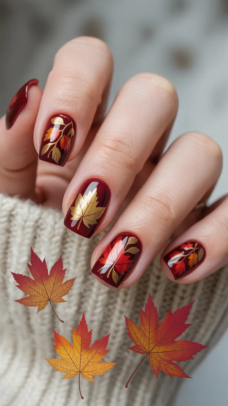 25 осенних идей для коротких и длинных ногтей, которые идеально подойдут для этого сезона