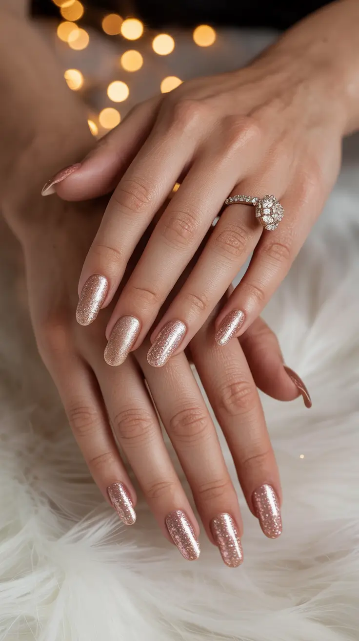 25 идей для зимнего маникюра в розовых тонах: стильно, современно и совершенно уместно