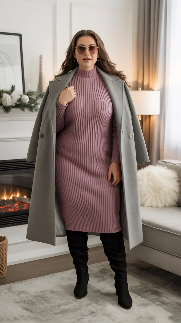 22 базовых комплекта одежды больших размеров на зим: стильные и неподвластные времени идеи