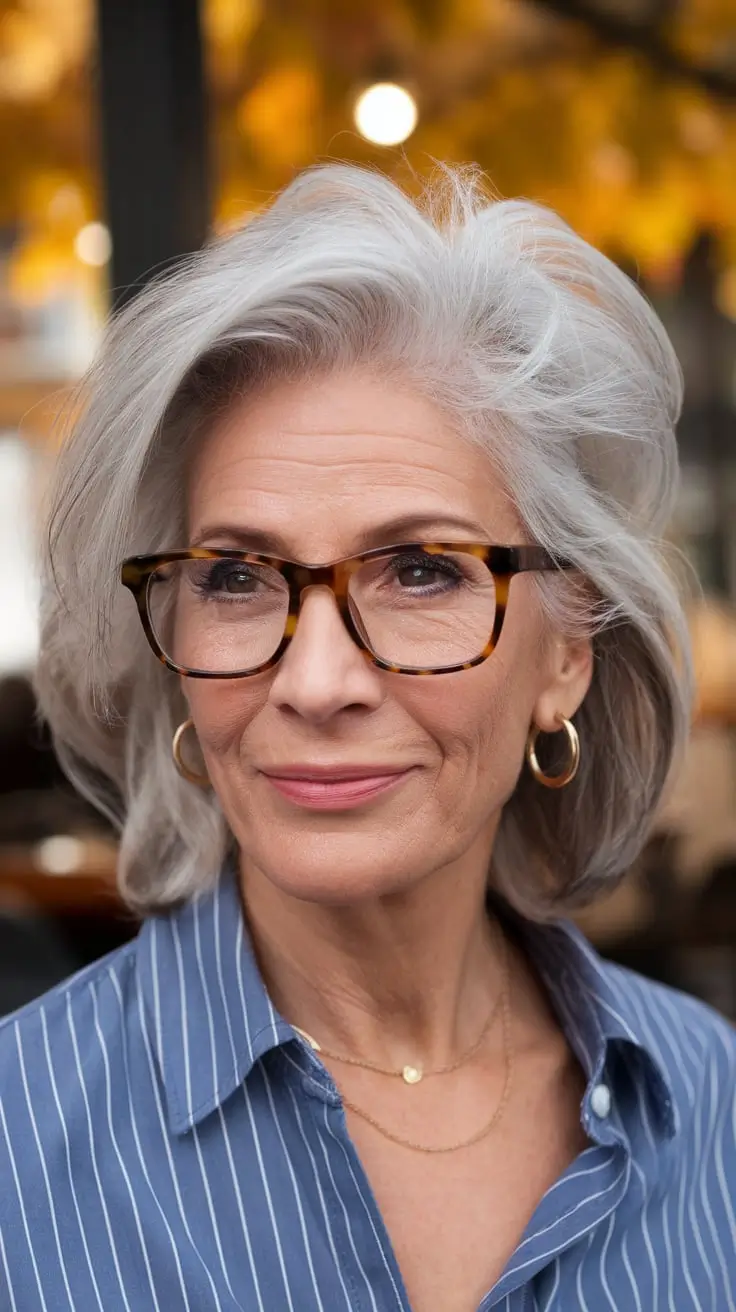 25 элегантных осенних стрижек для женщин старше 60 лет, которые освежат ваш образ