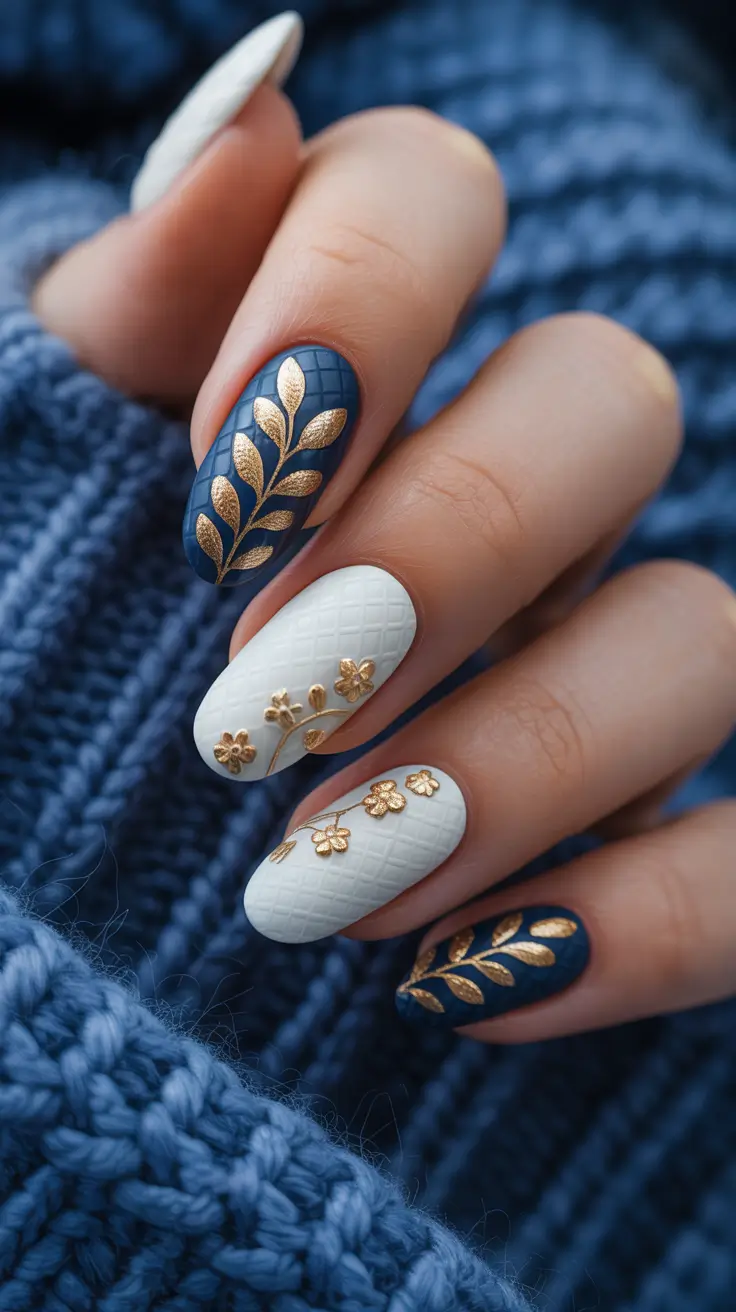 25 стильных осенне-зимних вариантов маникюра для уютных и элегантных сезонных образов