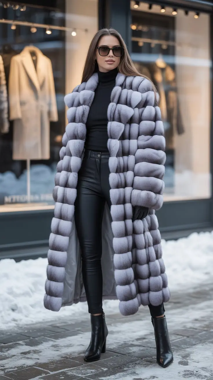 24 стильных зимних образа: элегантное и неподвластное времени вдохновение