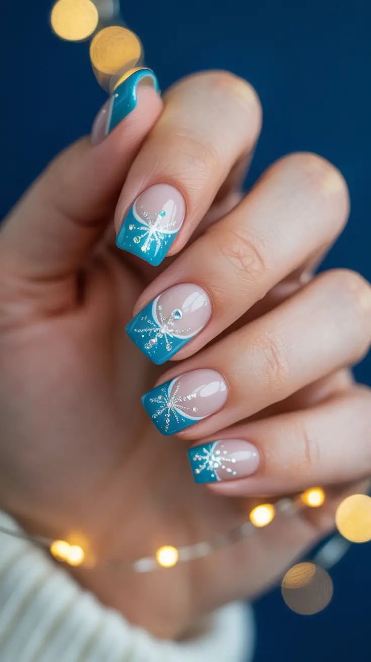 Элегантно в холода: 24 коротких зимних дизайна и цвета для маникюра Элегантно в холода: 24 коротких зимних дизайна и цвета для маникюра